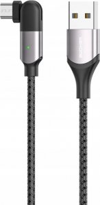 Kabel USB Wekome WEKOME WDC-142 Game Series - Kabel gamingowy USB-A do Micro USB 3A Obrót o 180° 1 m (Tarnish) 1
