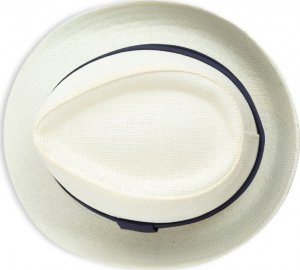 Aleszale KAPELUSZ SŁOMKOWY PANAMA TRILBY MĘSKI DAMSKI LETNI 56 - KPL-725003-ECR/56 2