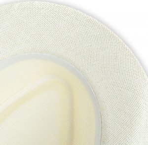 Aleszale KAPELUSZ SŁOMKOWY PANAMA TRILBY MĘSKI DAMSKI LETNI 56 - KPL-725003-ECR/56 4