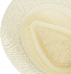 Aleszale KAPELUSZ TRILBY SŁOMKOWY MĘSKI DAMSKI LATO KOLORY 58 - KPL-725004-ECR/58 3
