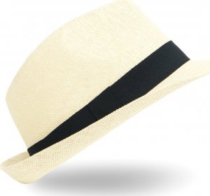 Aleszale KAPELUSZ TRILBY SŁOMKOWY MĘSKI DAMSKI LATO KOLORY 58 - KPL-725004-ECR/58 4