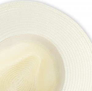 Aleszale KAPELUSZ DAMSKI SŁOMKOWY NA LATO FALOWANY KOLORY - KPL-LX23-036-ECR 4