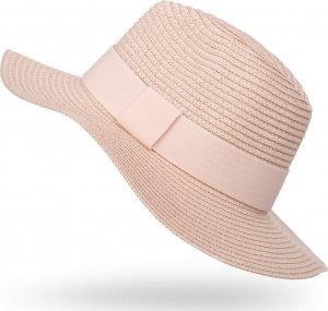 Aleszale KAPELUSZ DAMSKI SŁOMKOWY NA LATO FALOWANY KOLORY - KPL-LX23-036-ROZ 3