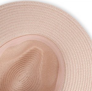 Aleszale KAPELUSZ DAMSKI SŁOMKOWY NA LATO FALOWANY KOLORY - KPL-LX23-036-ROZ 4