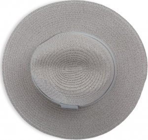 Aleszale KAPELUSZ DAMSKI SŁOMKOWY NA LATO FALOWANY KOLORY - KPL-LX23-036-SZA 2