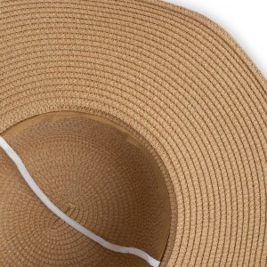 Aleszale KAPELUSZ DAMSKI SŁOMKOWY NA LATO DUŻY FALOWANY - KPL-LX17-BRA 6