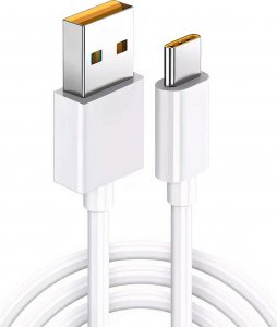 Kabel USB Oppo Kabel Oppo DL136 Supervooc Super Szybki USB do USB-C Type C 65W 1m przewód Biały 1