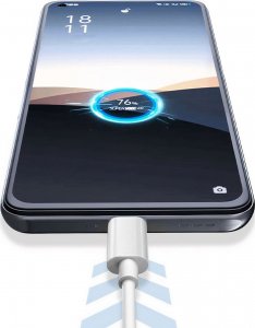 Kabel USB Oppo USB-A - USB-C 1 m Biały 4