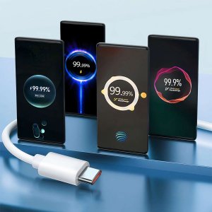 Kabel USB Oppo USB-A - USB-C 1 m Biały 6