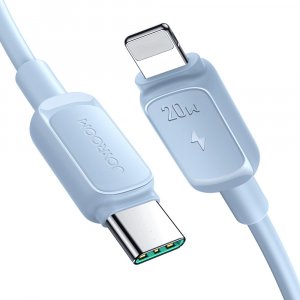 Kabel USB Joyroom USB-C - Lightning 1.2 m Niebieski (JYR755) 1