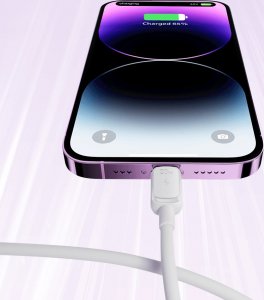 Kabel USB Joyroom USB-C - Lightning 1.2 m Biały (JYR756) 11