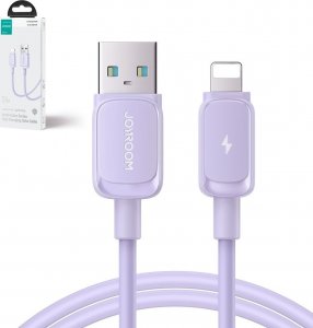 Kabel USB Joyroom USB-A - Lightning 1.2 m Fioletowy (JYR765) 3