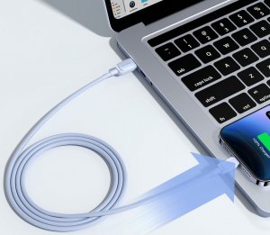 Kabel USB Joyroom USB-A - Lightning 1.2 m Niebieski (JYR766) 6