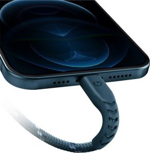 Kabel USB Energea USB-A - Lightning 1.5 m Niebieski (CBL-NF-BLU150) 4