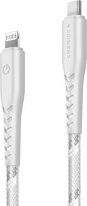 Kabel USB Energea USB-C - Lightning 1.5 m Biały (CBL-NFCL-RED150) 2