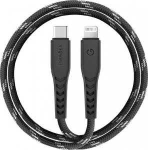 Kabel USB Energea USB-C - Lightning 1.5 m Czarny (CBL-NFCL-BLK150) 1