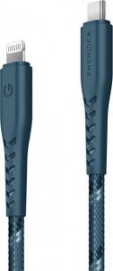 Kabel USB Energea USB-C - Lightning 1.5 m Niebieski (CBL-NFCL-BLU150) 2
