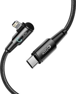 Kabel USB Tech-Protect USB-C - Lightning 1 m Czarny (THP2126) 2
