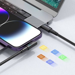 Kabel USB Tech-Protect USB-C - Lightning 1 m Czarny (THP2126) 5