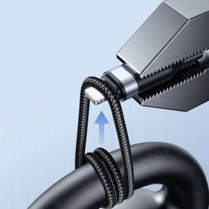 Kabel USB Joyroom USB-A - 2x USB-C + Lightning + microUSB 1.2 m Czarny (JYR776) 10