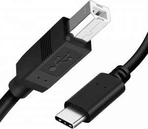 Kabel USB Reagle USB-C - USB-B 3 m Czarny 1