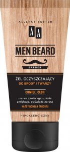 AA Men Beard żel oczyszczający do brody i twarzy 150ml 1