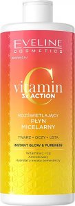 Eveline Vitamin C 3x Action rozświetlający płyn micelarny 500 ml 1