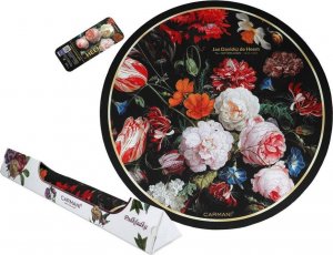 Carmani Podkładka na stół okrągła - Kwiaty barokowe, róże (CARMANI) 1