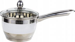 Hoffner Garnki ze stali nierdzewnej z białym paskiem Hoffner HF 9969 zestaw 12 elementów indukcja gaz 5