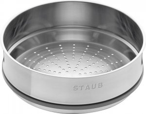 STAUB Garnek żeliwny okrągły z wkładem Staub 2
