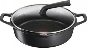 Tefal Garnek z Pokrywką Tefal E2497244 Czarny  28 cm 1