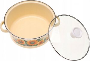 GARNKI EMALIOWANE 6 el ZESTAW Komplet Emalia 2229 6