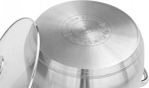 Zilner GARNEK STALOWY 10L 28cm DNO 5 WARSTWOWE ZILNER ZL-7309 / 9119 5