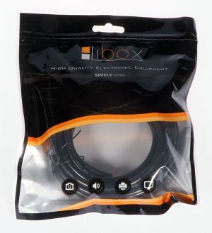 Kabel Libox Antenowy (F) 5m czarny (LB0072) 2