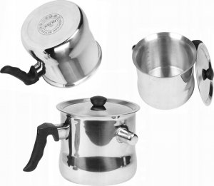 Zilner GARNEK DO MLEKA Z GWIZDKIEM ORAZ POKRYWKĄ 1.0L INDUKCJA ZILNER ZL-8701 2