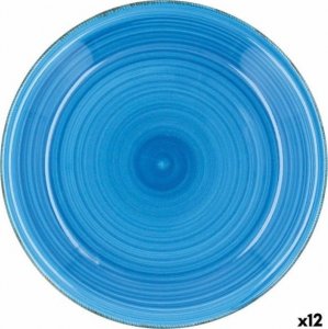 Quid Płaski Talerz Quid Vita Azul Niebieski Ceramika  27 cm (12 Sztuk) 1