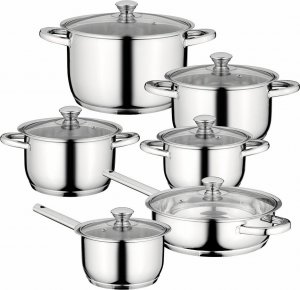 Berghoff Zestaw garnków Berghoff Gourmet Essentials 12 el. Darmowa dostawa od 99 zł! 1