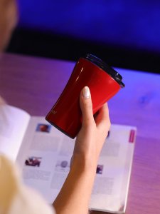 Dr.Bacty Kubek termiczny do kawy z powłoką ceramiczną Dr.Bacty Apollo - 227 ml - czerwony 8