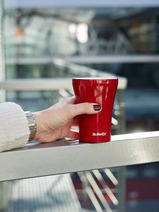 Dr.Bacty Kubek termiczny do kawy z powłoką ceramiczną Dr.Bacty Apollo - 227 ml - czerwony 9