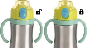Orion Kubek termiczny / termos bidon stalowy zielony 300 ml 6