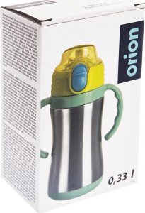 Orion Kubek termiczny / termos bidon stalowy zielony 300 ml 7