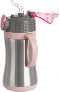 Orion Kubek termiczny / termos bidon stalowy różowy 300 ml 3