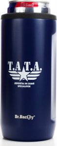 Dr.Bacty Kubek termiczny Dr.Bacty Notus Tata - granatowy 3