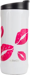 Dr.Bacty Kubek termiczny 2w1 Dr.Bacty Notus Usta - biały 11