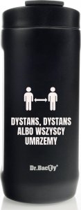 Dr.Bacty Kubek termiczny 2w1 Dr.Bacty Notus Distance - czarny 2