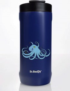 Dr.Bacty Kubek termiczny Dr.Bacty Notus Z ośmiornicą - granatowy 2
