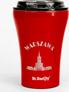 Dr.Bacty Kubek termiczny Apollo Warszawski - czerwony 2
