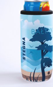 Dr.Bacty Kubek termiczny 2w1 Dr.Bacty Notus Stegna - biały 2