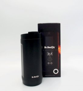 Dr.Bacty Kubek termiczny 2w1 Notus Buldog francuski - czarny 9