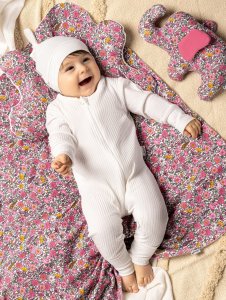 NICOL Czapka bawełniana niemowlęca dla dziewczynki Nicol Lea 80 3